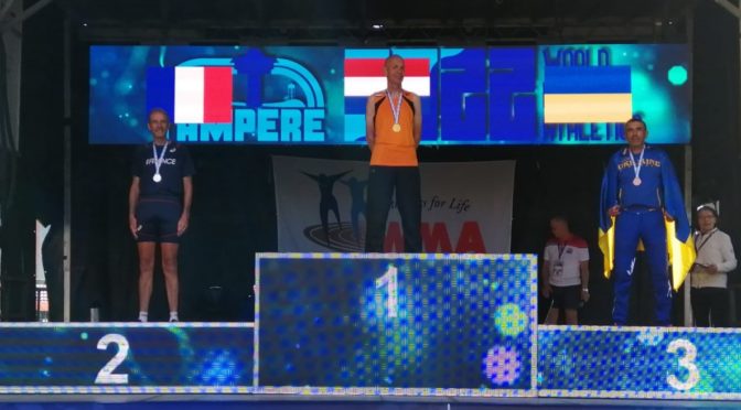 Pierre Faucheur vice-champion du monde Masters